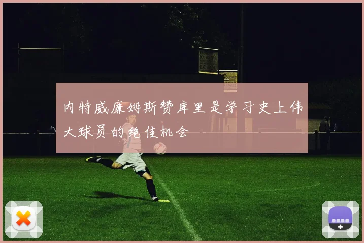内特威廉姆斯赞库里是学习史上伟大球员的绝佳机会